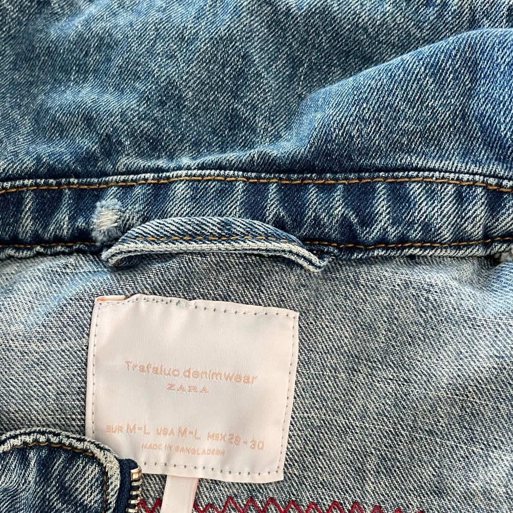 Blue Jean jacket ZARA - Picture 2 of 3